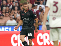 Matteo Lovato of Us Salernitana 1919 during the Serie A TIM match between US Salernitana and Torino FC in Salerno, Italy, on September 18, 2...