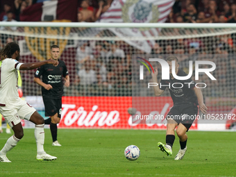 Mateusz Legowski of Us Salernitana 1919 during the Serie A TIM match between US Salernitana and Torino FC in Salerno, Italy, on September 18...