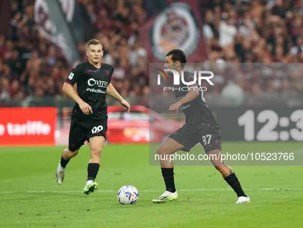 Antonio Candreva of Us Salernitana 1919 during the Serie A TIM match between US Salernitana and Torino FC in Salerno, Italy, on September 18...