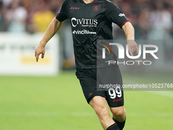 Mateusz Legowski of Us Salernitana 1919 during the Serie A TIM match between US Salernitana and Torino FC in Salerno, Italy, on September 18...