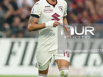 Raoul Bellanova of Torino Fc during the Serie A TIM match between US Salernitana and Torino FC in Salerno, Italy, on September 18, 2023. (