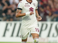 Raoul Bellanova of Torino Fc during the Serie A TIM match between US Salernitana and Torino FC in Salerno, Italy, on September 18, 2023. (