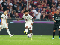 Valentino Lazaro of Torino Fc during the Serie A TIM match between US Salernitana and Torino FC in Salerno, Italy, on September 18, 2023. (