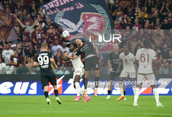 Duvan Zapata of Torino Fc during the Serie A TIM match between US Salernitana and Torino FC in Salerno, Italy, on September 18, 2023. 