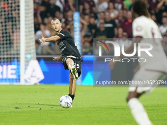 Norbert Gyombér of Us Salernitana 1919 during the Serie A TIM match between US Salernitana and Torino FC in Salerno, Italy, on September 18,...