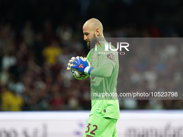 Vanja Milinkovic-Savic of Torino Fc during the Serie A TIM match between US Salernitana and Torino FC in Salerno, Italy, on September 18, 20...