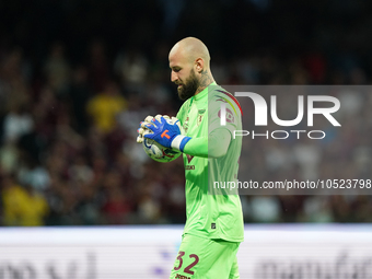 Vanja Milinkovic-Savic of Torino Fc during the Serie A TIM match between US Salernitana and Torino FC in Salerno, Italy, on September 18, 20...