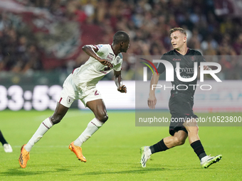 Demba Seck of Torino Fc during the Serie A TIM match between US Salernitana and Torino FC in Salerno, Italy, on September 18, 2023. (