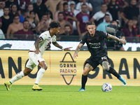 Pasquale Mazzocchi of Us Salernitana 1919 during the Serie A TIM match between US Salernitana and Torino FC in Salerno, Italy, on September...