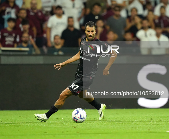 Antonio Candreva of Us Salernitana 1919 during the Serie A TIM match between US Salernitana and Torino FC in Salerno, Italy, on September 18...