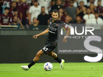 Antonio Candreva of Us Salernitana 1919 during the Serie A TIM match between US Salernitana and Torino FC in Salerno, Italy, on September 18...