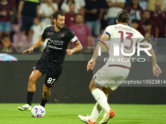 Antonio Candreva of Us Salernitana 1919 during the Serie A TIM match between US Salernitana and Torino FC in Salerno, Italy, on September 18...