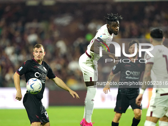 Duvan Zapata of Torino Fc during the Serie A TIM match between US Salernitana and Torino FC in Salerno, Italy, on September 18, 2023. (