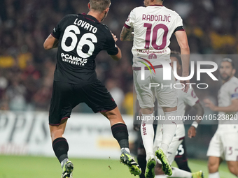 Nemanja Radonjic of Torino Fc during the Serie A TIM match between US Salernitana and Torino FC in Salerno, Italy, on September 18, 2023. (