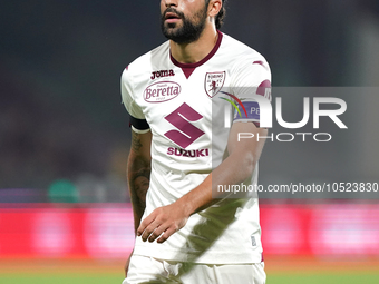 Ricardo Rodríguez of Torino Fc during the Serie A TIM match between US Salernitana and Torino FC in Salerno, Italy, on September 18, 2023. (