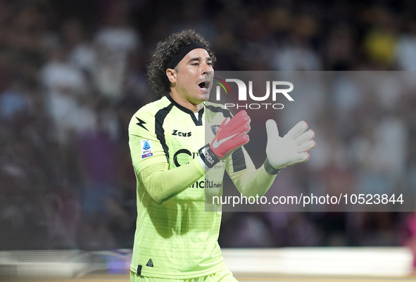 Guillermo Ochoa of Us Salernitana 1919 during the Serie A TIM match between US Salernitana and Torino FC in Salerno, Italy, on September 18,...