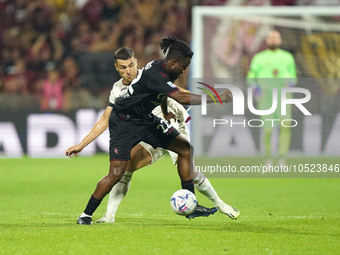 Loum Tchaouna of Us Salernitana 1919 during the Serie A TIM match between US Salernitana and Torino FC in Salerno, Italy, on September 18, 2...