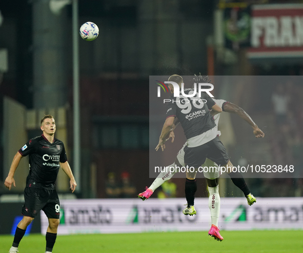 Lorenzo Pirola of Us Salernitana 1919 during the Serie A TIM match between US Salernitana and Torino FC in Salerno, Italy, on September 18,...