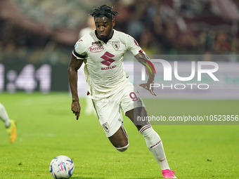 Duvan Zapata of Torino Fc during the Serie A TIM match between US Salernitana and Torino FC in Salerno, Italy, on September 18, 2023. (