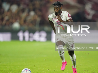 Duvan Zapata of Torino Fc during the Serie A TIM match between US Salernitana and Torino FC in Salerno, Italy, on September 18, 2023. (