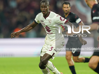 Demba Seck of Torino Fc during the Serie A TIM match between US Salernitana and Torino FC in Salerno, Italy, on September 18, 2023. (