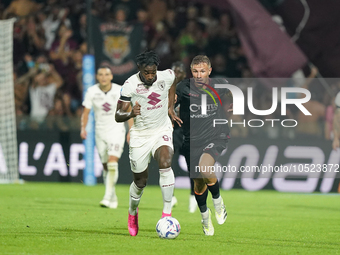 Duvan Zapata of Torino Fc during the Serie A TIM match between US Salernitana and Torino FC in Salerno, Italy, on September 18, 2023. (