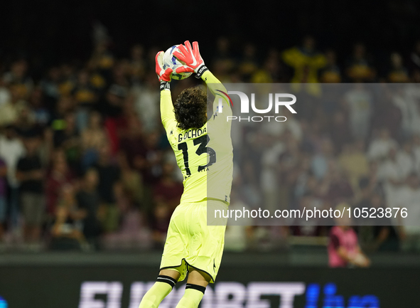 Guillermo Ochoa of Us Salernitana 1919 during the Serie A TIM match between US Salernitana and Torino FC in Salerno, Italy, on September 18,...