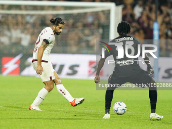 Ricardo Rodríguez of Torino Fc during the Serie A TIM match between US Salernitana and Torino FC in Salerno, Italy, on September 18, 2023. (