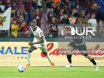 Demba Seck of Torino Fc during the Serie A TIM match between US Salernitana and Torino FC in Salerno, Italy, on September 18, 2023. (