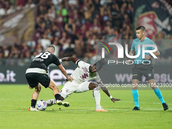 Yann Karamoh of Torino Fc during the Serie A TIM match between US Salernitana and Torino FC in Salerno, Italy, on September 18, 2023. (