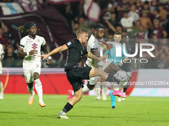 Duvan Zapata of Torino Fc during the Serie A TIM match between US Salernitana and Torino FC in Salerno, Italy, on September 18, 2023. (