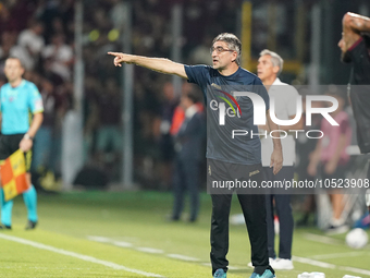 Ivan Juric head coach of Torino Fc during the Serie A TIM match between US Salernitana and Torino FC in Salerno, Italy, on September 18, 202...