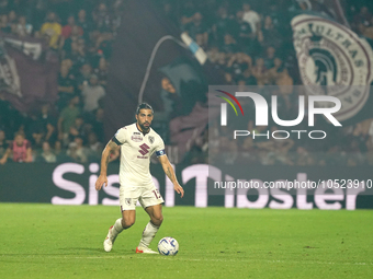 Ricardo Rodríguez of Torino Fc during the Serie A TIM match between US Salernitana and Torino FC in Salerno, Italy, on September 18, 2023. (