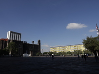 September 19, 2023, Mexico City, Mexico: The Nonoalco Tlatelolco Housing Unit that recorded hundreds of deaths and missing people in the 198...