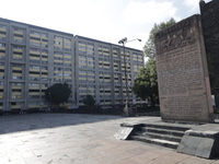 September 19, 2023, Mexico City, Mexico: The Nonoalco Tlatelolco Housing Unit that recorded hundreds of deaths and missing people in the 198...