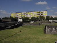 September 19, 2023, Mexico City, Mexico: The Nonoalco Tlatelolco Housing Unit that recorded hundreds of deaths and missing people in the 198...