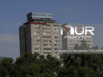 September 19, 2023, Mexico City, Mexico: The Nonoalco Tlatelolco Housing Unit that recorded hundreds of deaths and missing people in the 198...