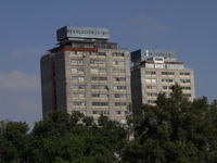 September 19, 2023, Mexico City, Mexico: The Nonoalco Tlatelolco Housing Unit that recorded hundreds of deaths and missing people in the 198...