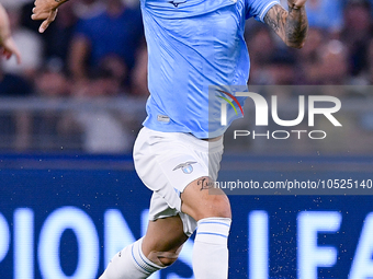 Luis Alberto of SS Lazio during the UEFA Champions League Group E match between SS Lazio v Atletico de Madrid at Stadio Olimpico Roma on Sep...