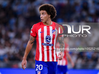 Axel Witsel of Atletico de Madrid looks on during the UEFA Champions League Group E match between SS Lazio v Atletico de Madrid at Stadio Ol...