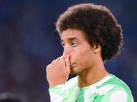 Axel Witsel of Atletico de Madrid reacts during the UEFA Champions League Group E match between SS Lazio v Atletico de Madrid at Stadio Olim...