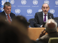 Philippe Lazzarini, Commissioner-General of the United Nations Relief and Works Agency for Palestine Refugees in the Near East (UNRWA), and...