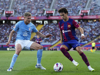 Joao Felix second striker of Barcelona and Portugal in action during the LaLiga EA Sports match between FC Barcelona and Celta Vigo at Estad...