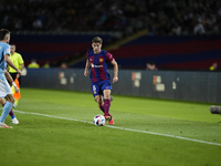 during the LaLiga EA Sports match between FC Barcelona and Celta Vigo at Estadi Olimpic Lluis Companys on September 23, 2023 in Barcelona, S...