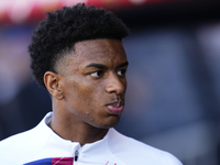 Alejandro Balde left-back of Barcelona and Spain during the LaLiga EA Sports match between FC Barcelona and Celta Vigo at Estadi Olimpic Llu...