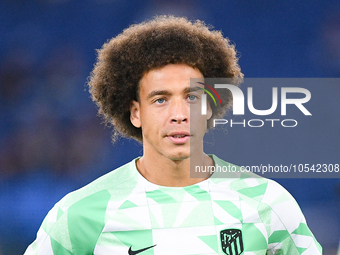 Axel Witsel of Atletico de Madrid looks on during the UEFA Champions League Group E match between SS Lazio v Atletico de Madrid at Stadio Ol...