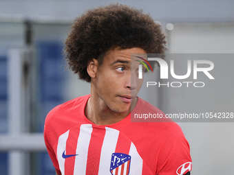 Axel Witsel of Atletico de Madrid looks on during the UEFA Champions League Group E match between SS Lazio v Atletico de Madrid at Stadio Ol...