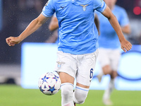 Daichi Kamada of SS Lazio during the UEFA Champions League Group E match between SS Lazio v Atletico de Madrid at Stadio Olimpico Roma on Se...