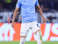 Daichi Kamada of SS Lazio during the UEFA Champions League Group E match between SS Lazio v Atletico de Madrid at Stadio Olimpico Roma on Se...