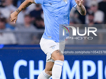 Luis Alberto of SS Lazio during the UEFA Champions League Group E match between SS Lazio v Atletico de Madrid at Stadio Olimpico Roma on Sep...